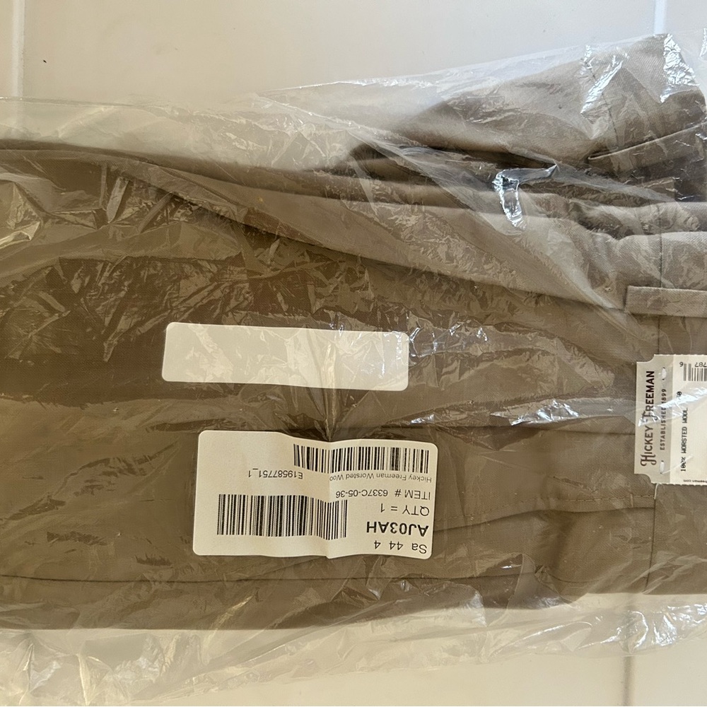 Hickey freeman pants wool